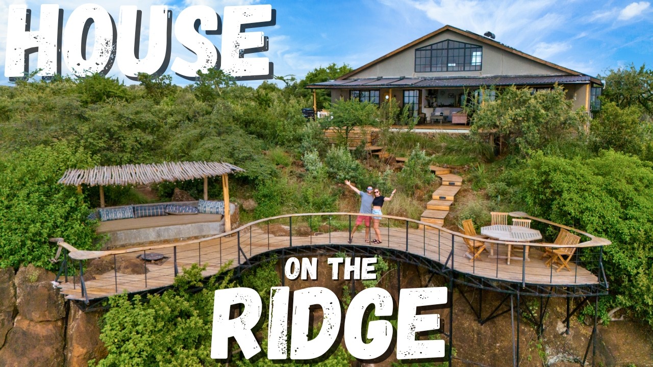 Kenya's Cliffside Airbnb / You Have To See This!