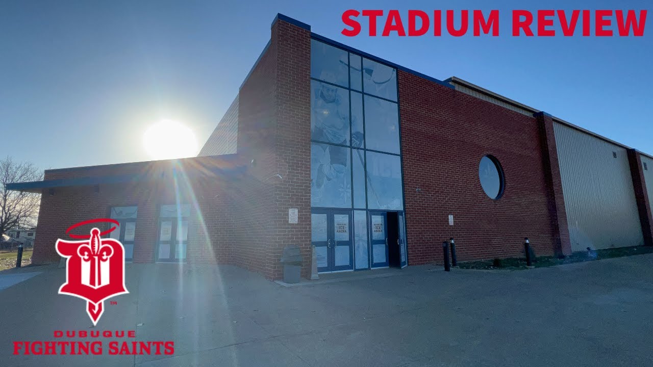 Dubuque Fighting Saints Dubuque Ice Arena STADIUM REVIEW
