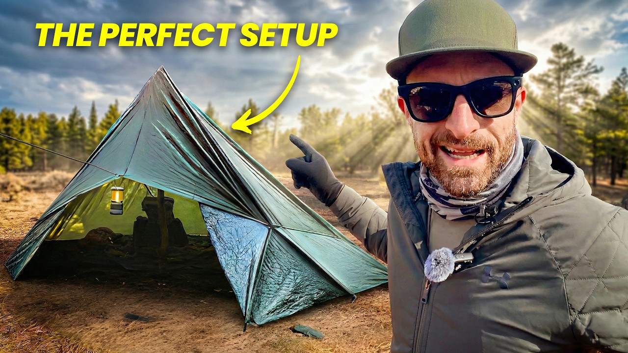 Как правильно установить лесную палатку