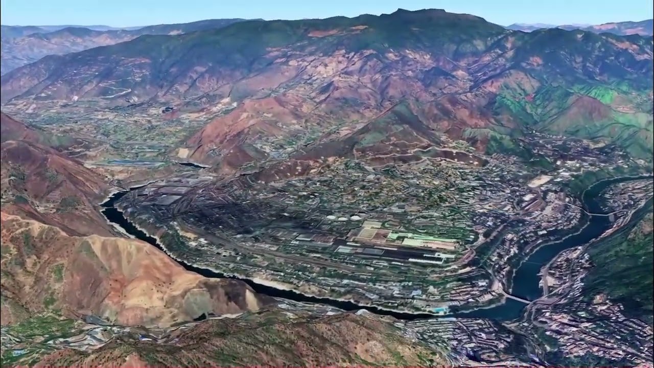 #卫星地图 #地理 #科普一下 #四川 #攀枝花