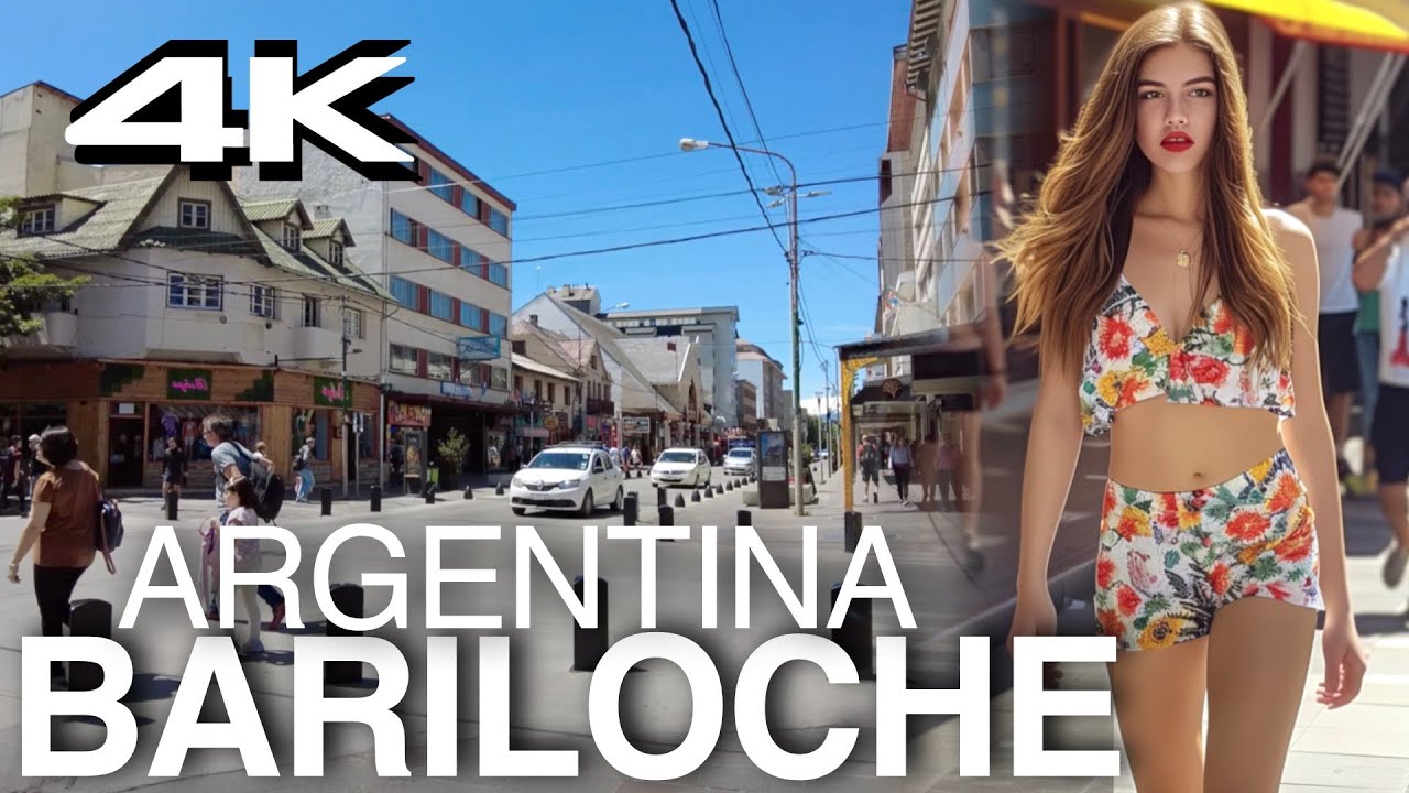 Bariloche. Argentina. 4K Walk
