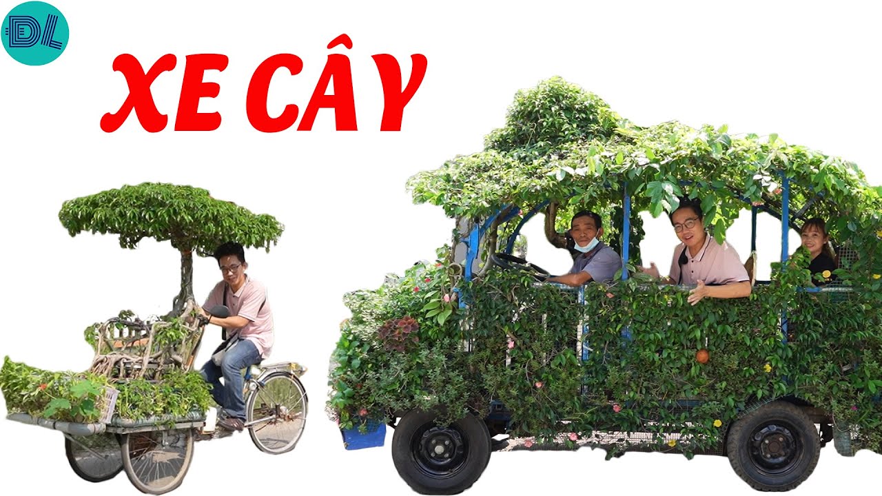 Tốn hơn 10 năm để chế ra xe cây - ĐỘC LẠ BÌNH DƯƠNG