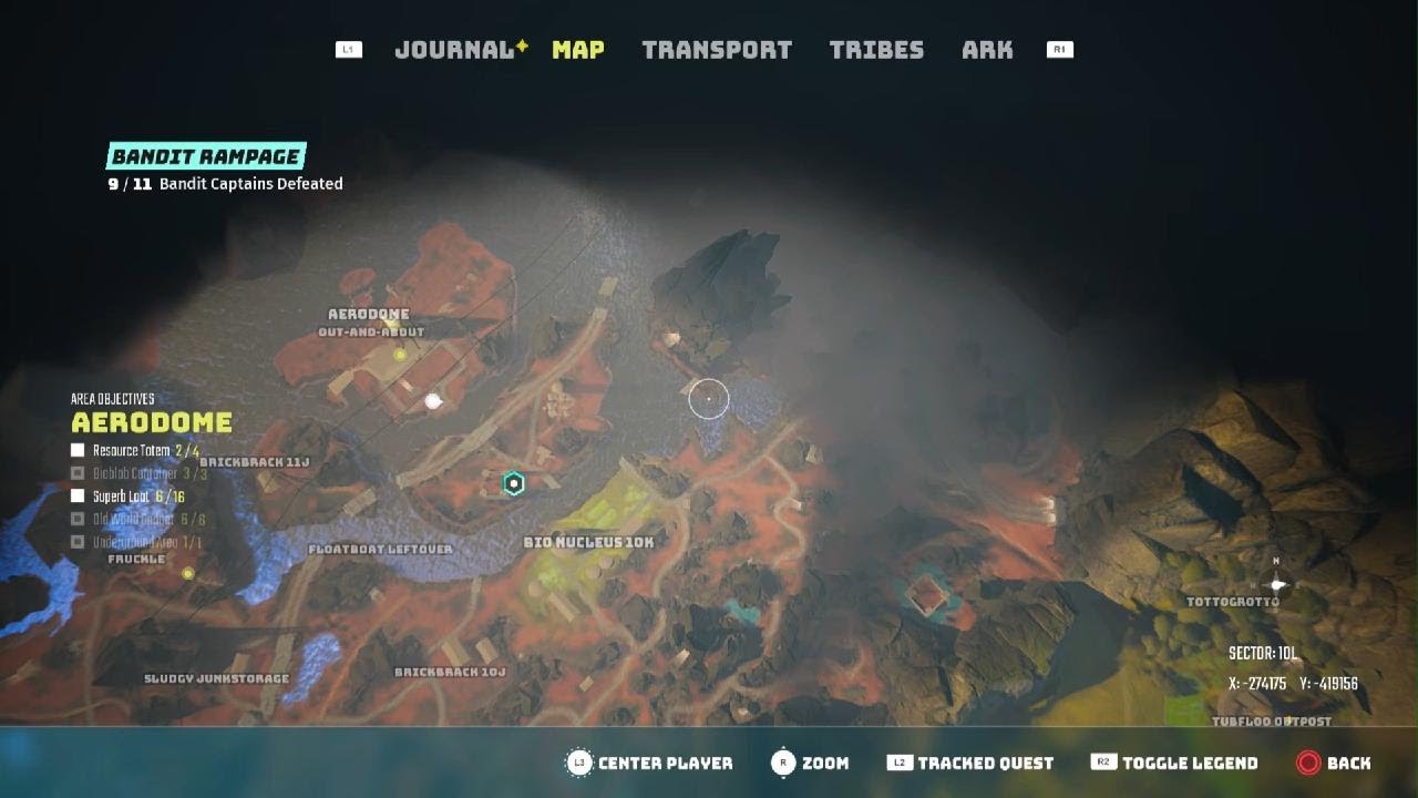 Biomutant  - How to get to the middle island from the Aerodrome - Without the Balloon from Lobo