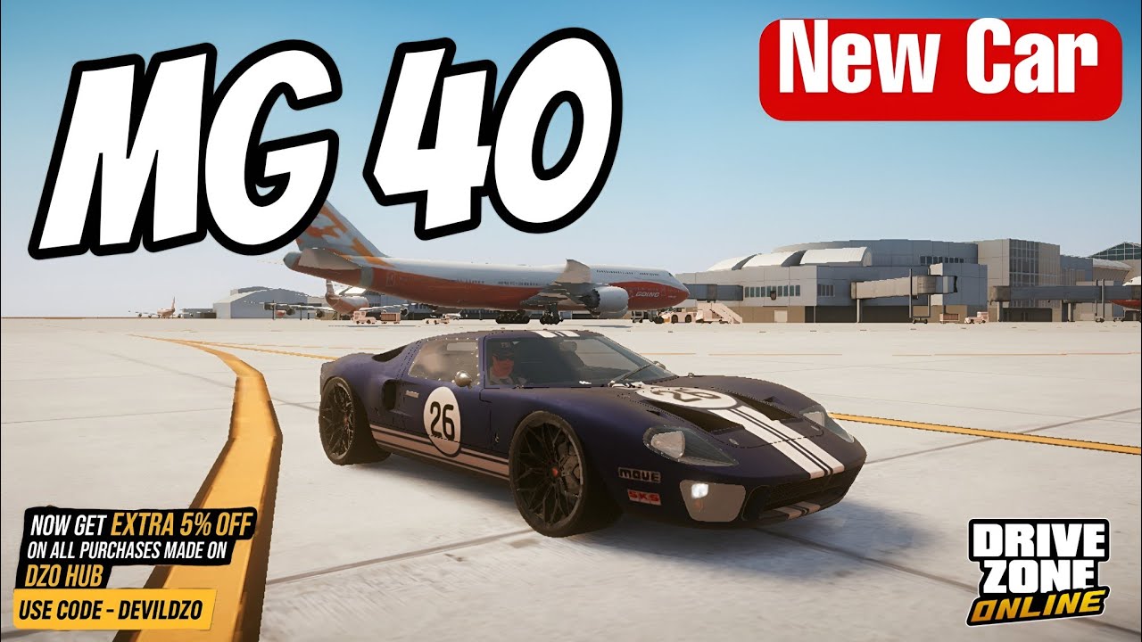 New Car MG 40 | Drive Zone Online: KARM MG 40 | Maxing Out & Unlocking All Paid Parts !! 