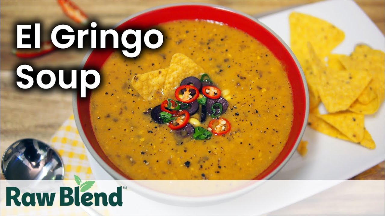 How to make Hot Soup (El Gringo Recipe) in a Vitamix Blender | Recipe Video