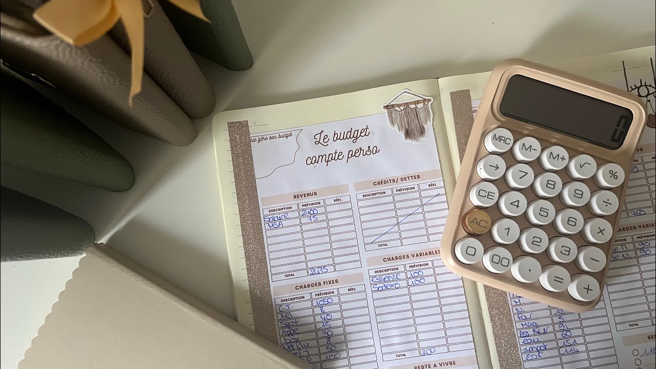 🐛Mars - Bilan semaine 1 - enveloppes budget 
