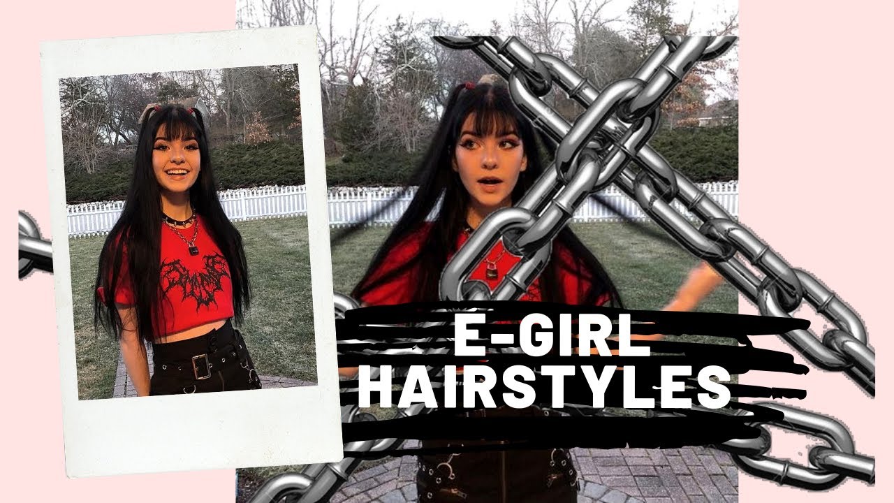 EASY E-GIRL HAIRSTYLES | heather