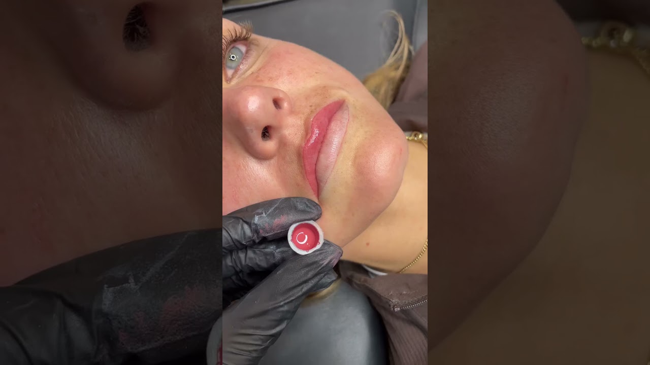 Cosmetic Tattoo  #lipblush #lipgoals #ytshorts #trending