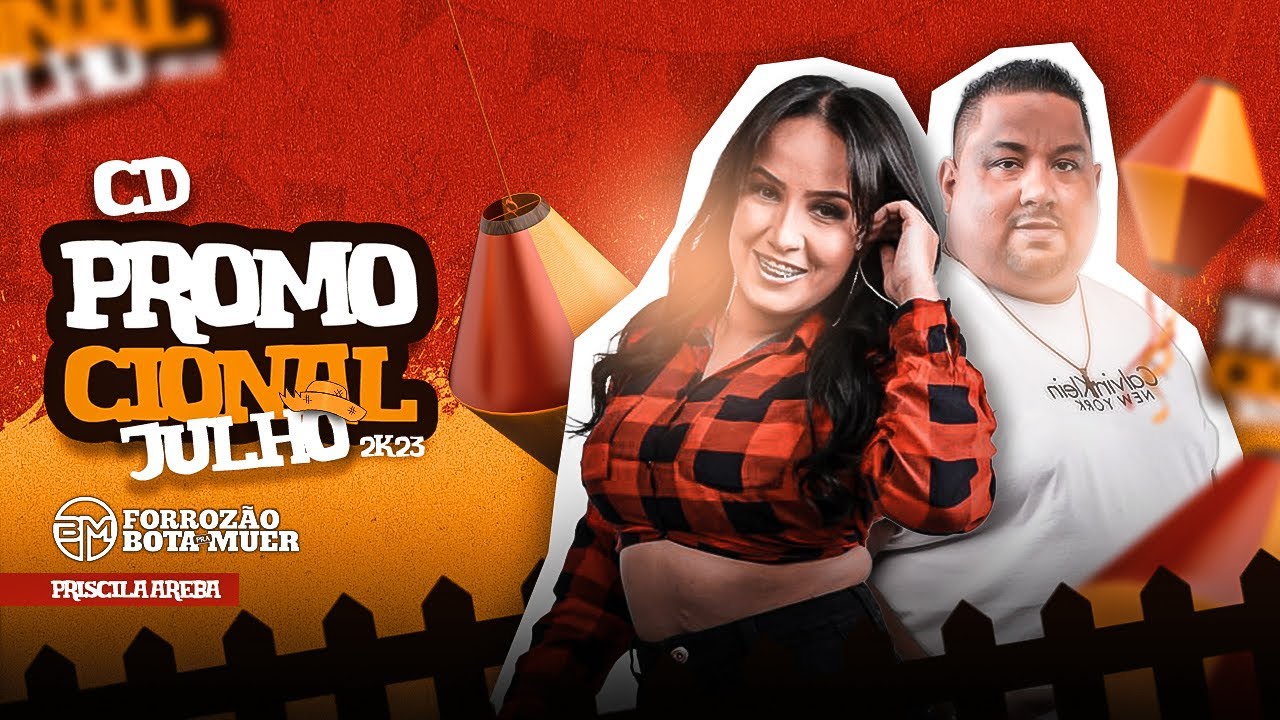 CD PROMOCIONAL JULHO 2023 - Priscila Areba e Adriano teclas