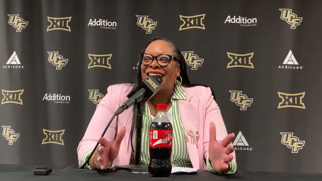 2025-26 Women's Hoops vs. Kansas State Postgame: UCF Head Coach Sytia Messer