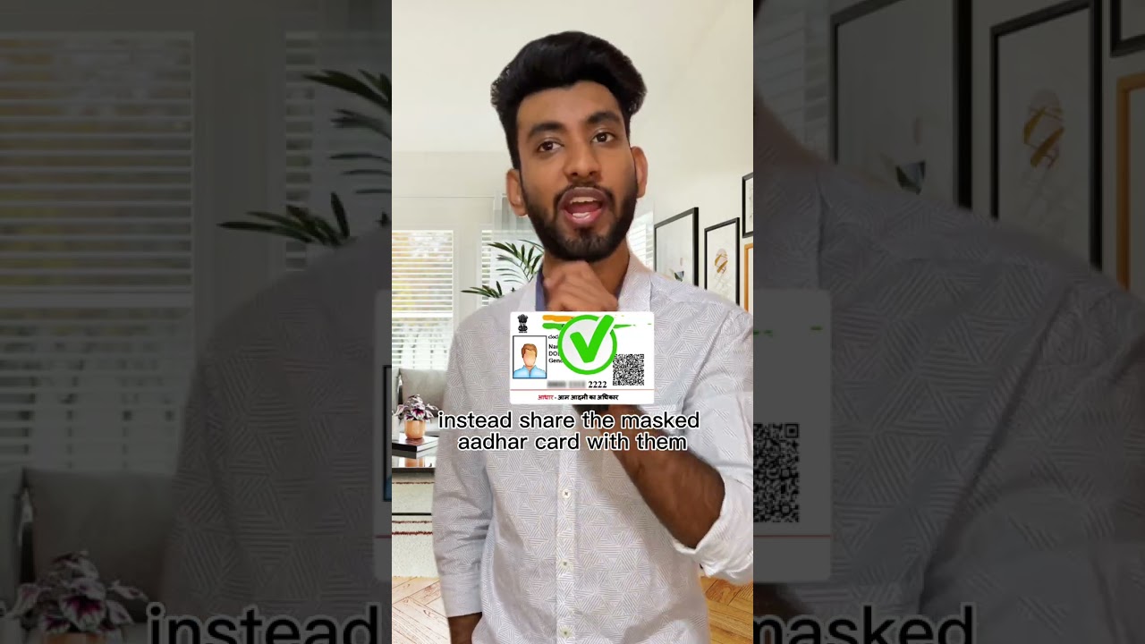 Don't Share your Aadhar Card ❌❌ #indian #trip #hotel #hack