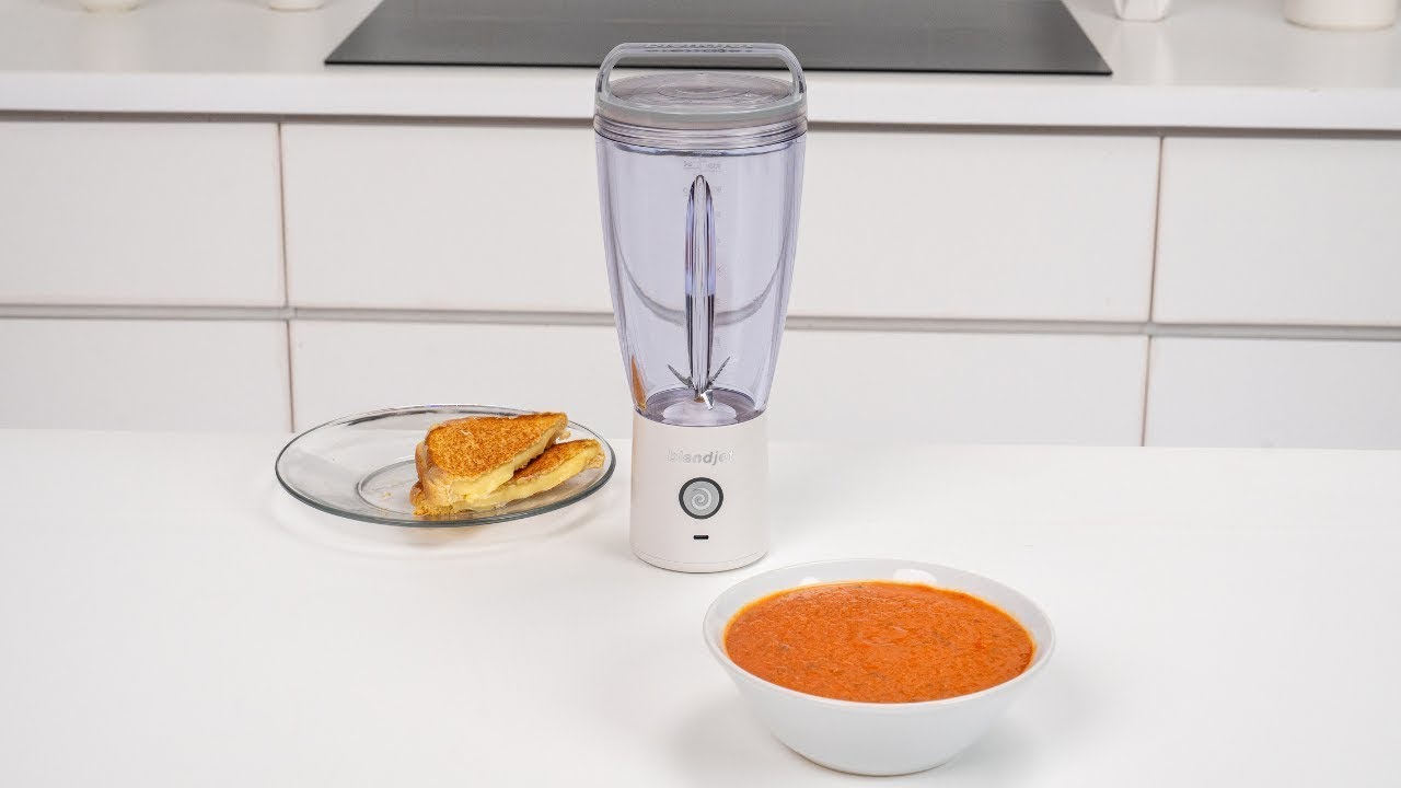 Tomato Basil Soup ASMR BlendJet Recipe