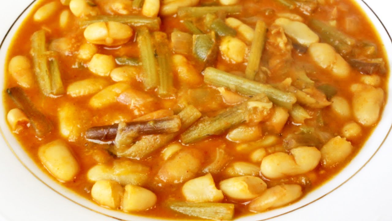 Potaje de tagarninas - Potaje tradicional andaluz con verduras