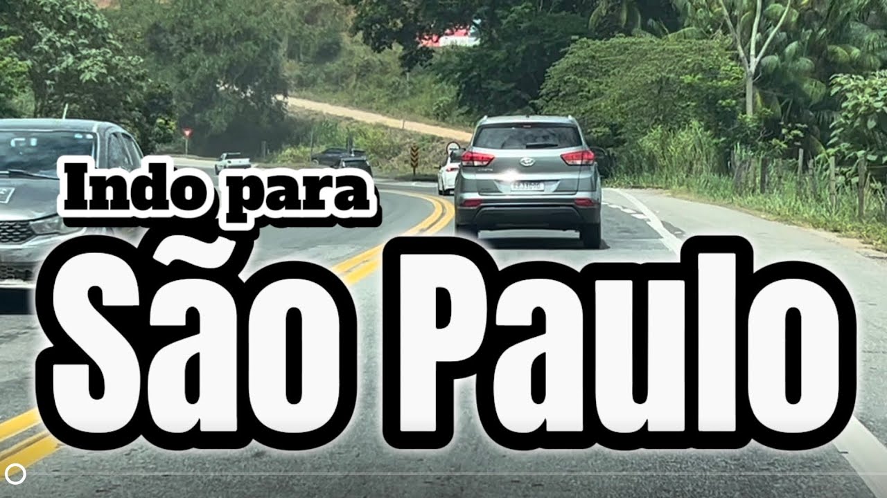 Estamos indo para São Paulo vamos viajar!! ￼