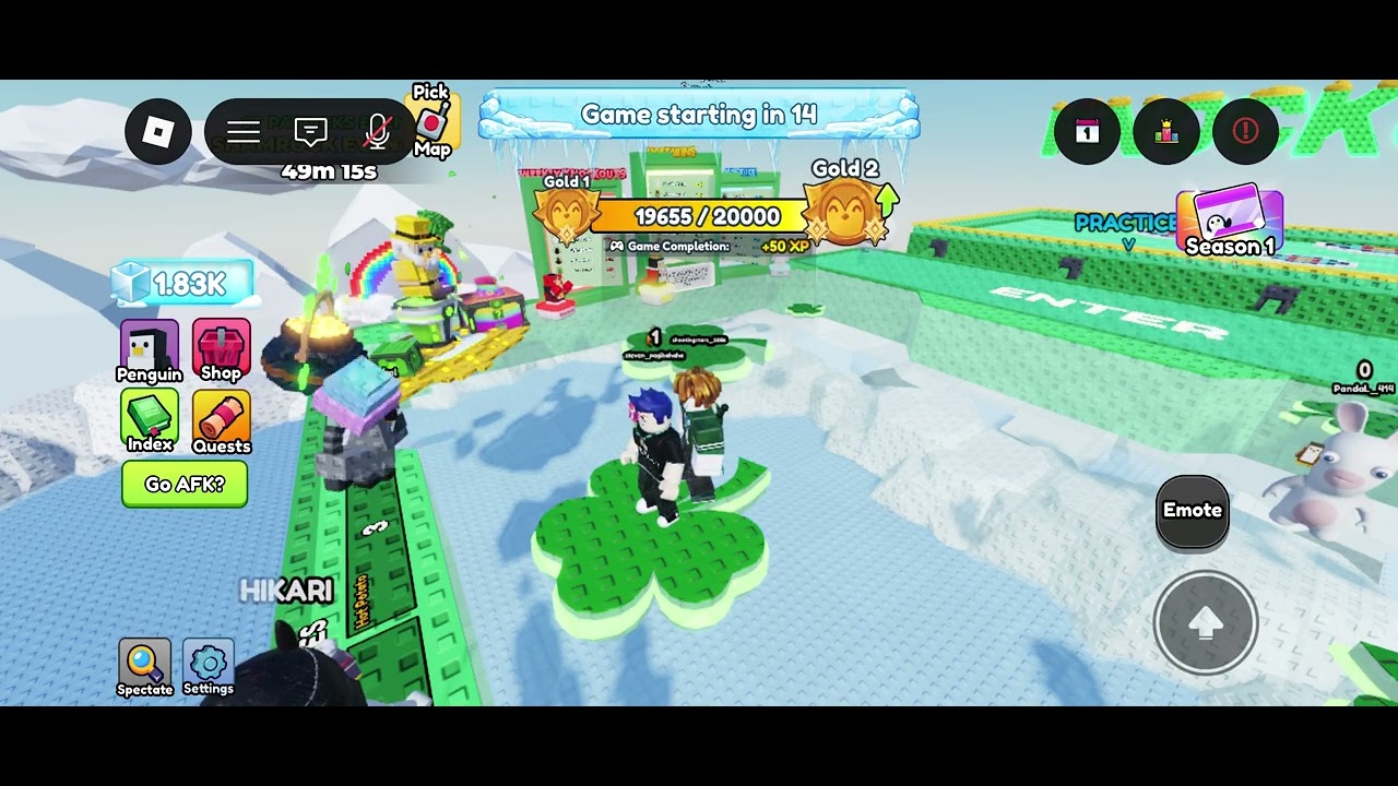 Part 2 of playing knockout 