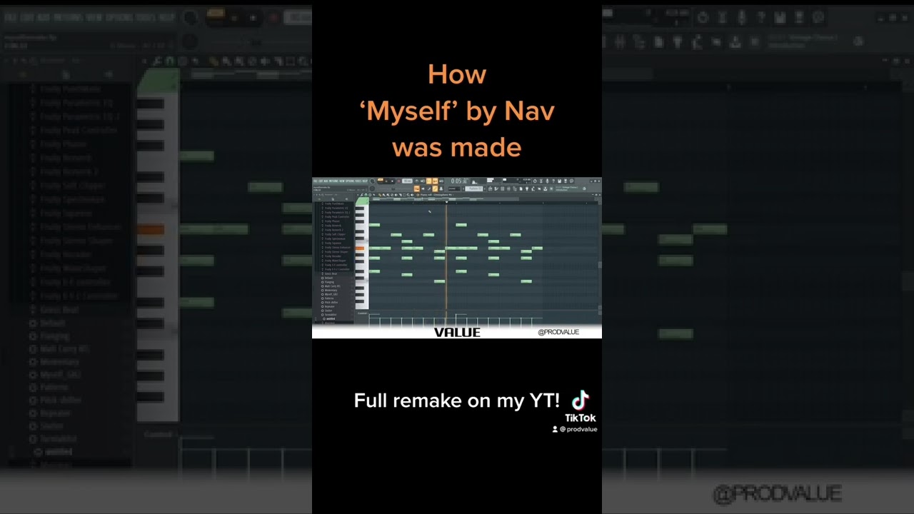 How &lsquo;Myself&rsquo; by Nav was made! #shorts