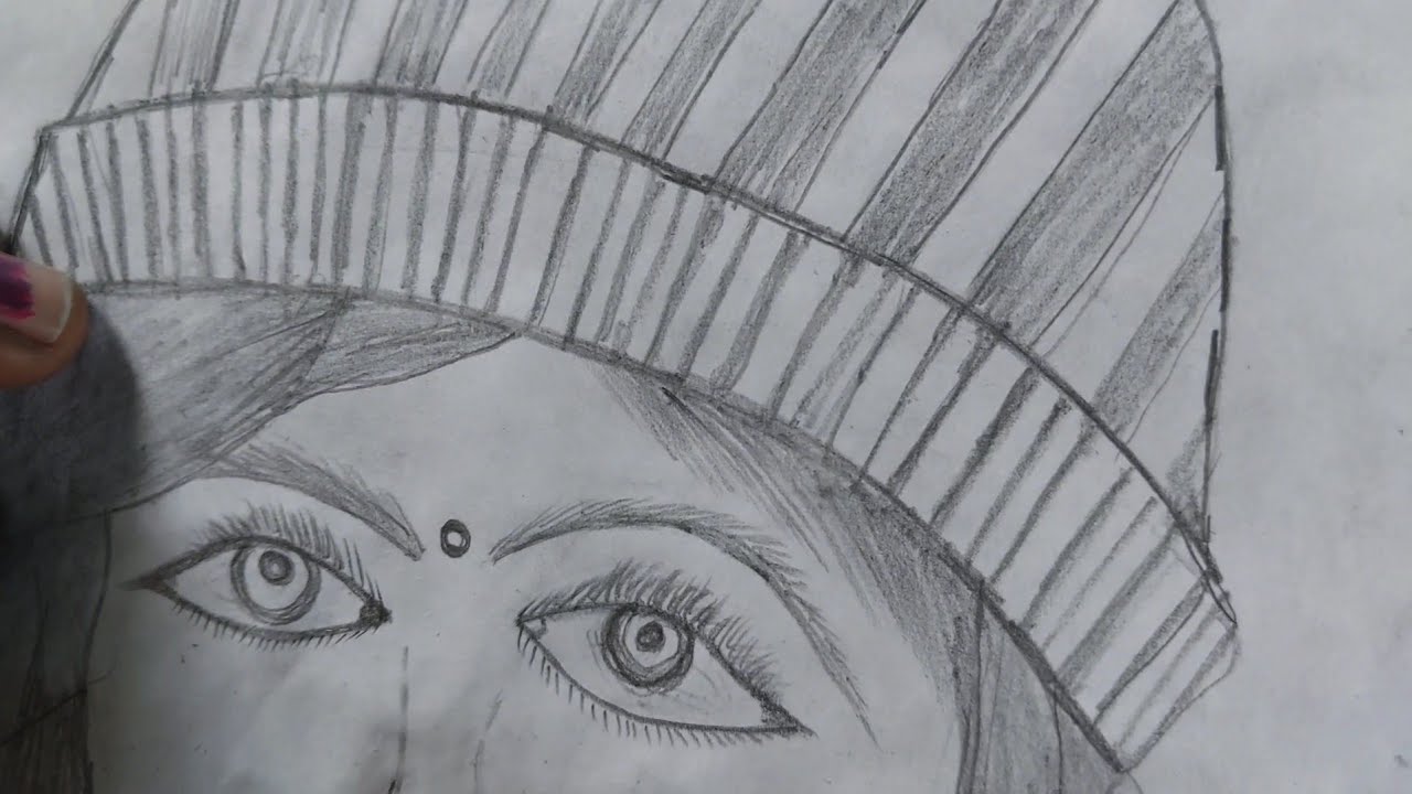 Girl Face Sketch