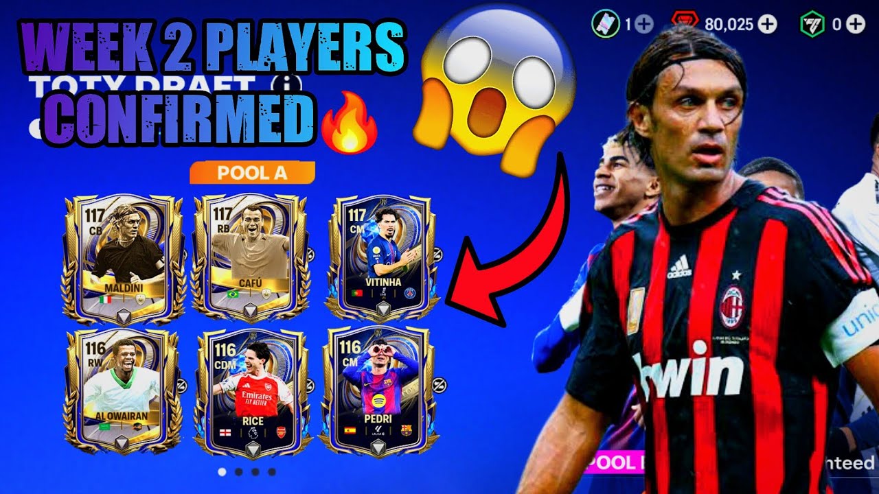 🚨100% CONFIRMED TOTY WEEK 2 🔥 | MIDFIELDERS REVEALED! PEDRI, RICE, MALDINI & MORE 😱