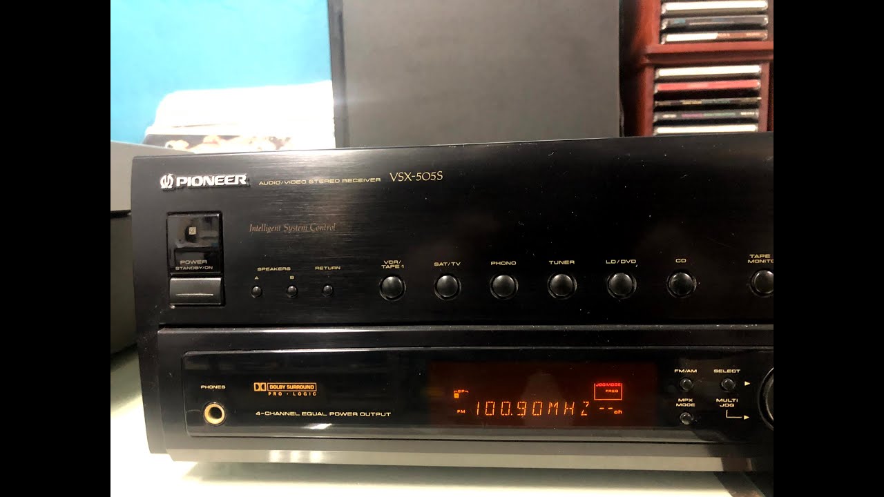 O Rei do Som - Receiver Pioneer VSX-505S