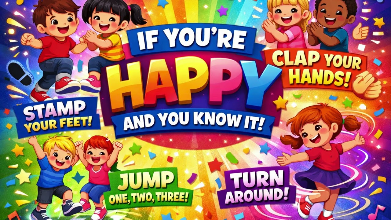 If you're happy and you know Clap your hands Baby song 2026 | Latest Kids Songs 2026