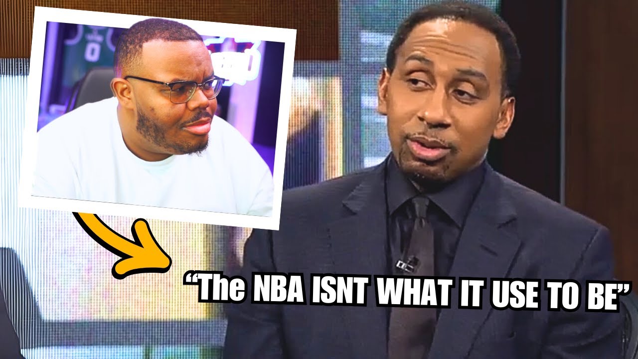 STEPHEN A. SMITH DOESNT WATCH BASKETBALL AND IT SHOWS!!!