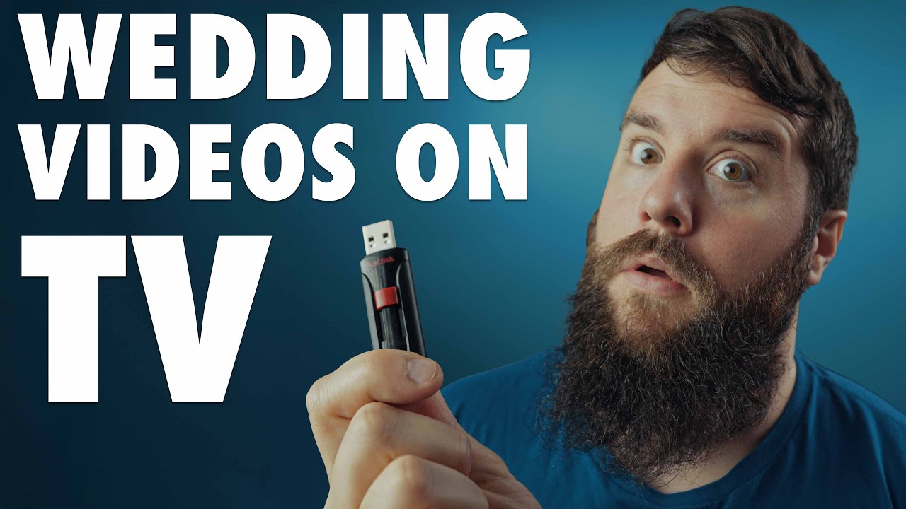 Как воспроизвести свадебное видео с USB-накопителя на любом телевизоре