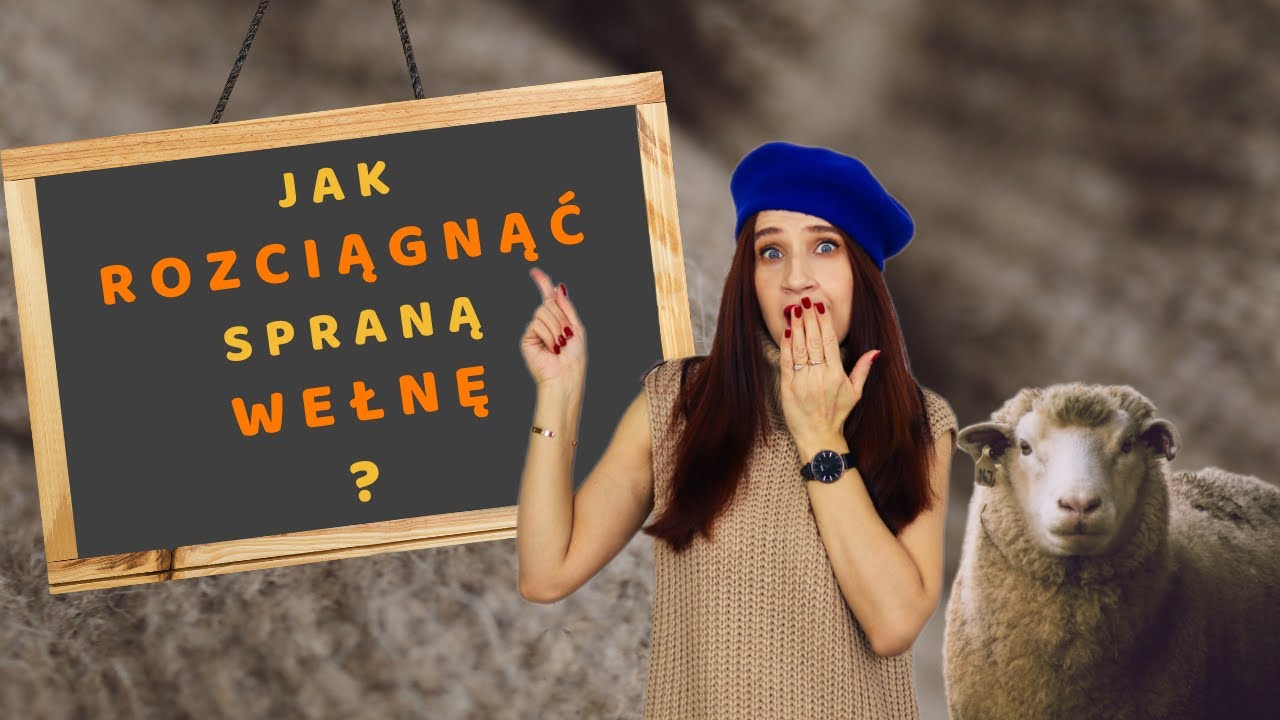 Jak rozciągnąć spraną wełnę | Jak rozciągnąć skurczone ubranie | skurczony sweter | skurczony beret