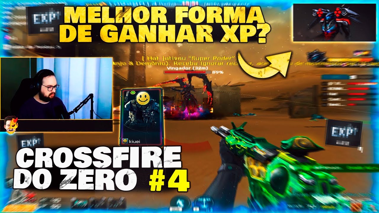 DESCOBRI O SEGREDO PRA UPAR RÁPIDO NO CROSSFIRE! 😱