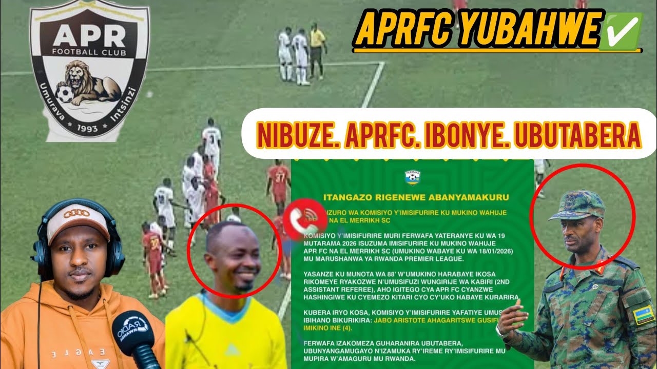 RUVUYANGA ATI APRFC IHABWE AMANOTA ATATU YAKOREYE GUHANA UMUSIFUZI NTIBIHAGIJE ATATU YAGIYE FERWAFA
