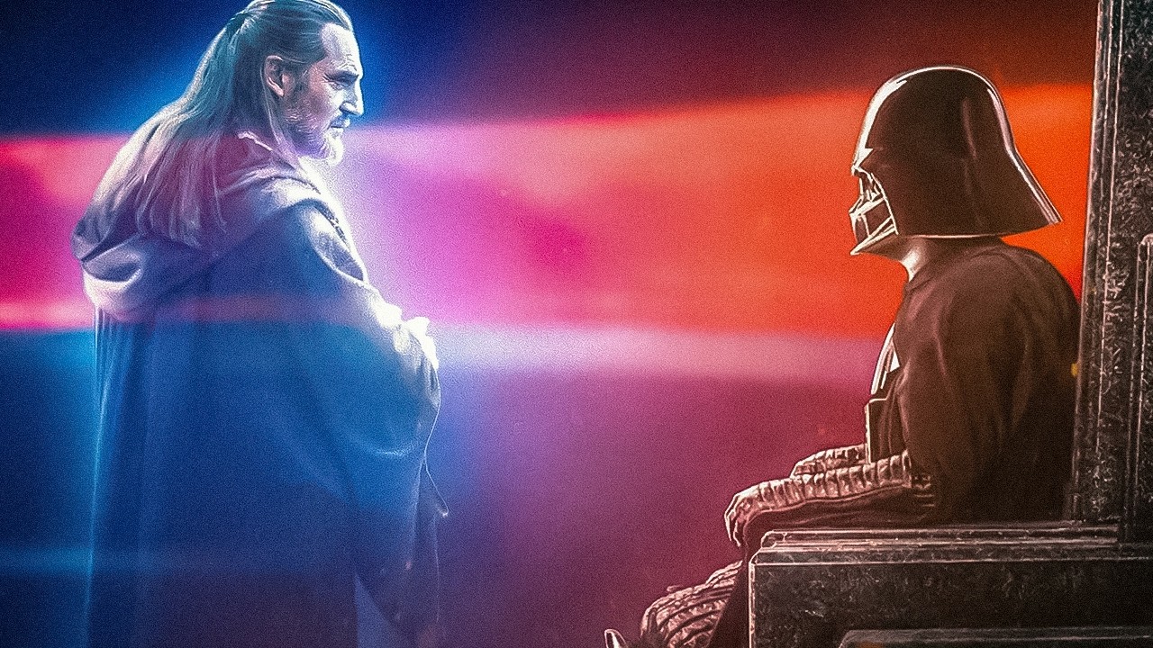 What if Qui-Gon's Ghost VISITED Darth Vader?