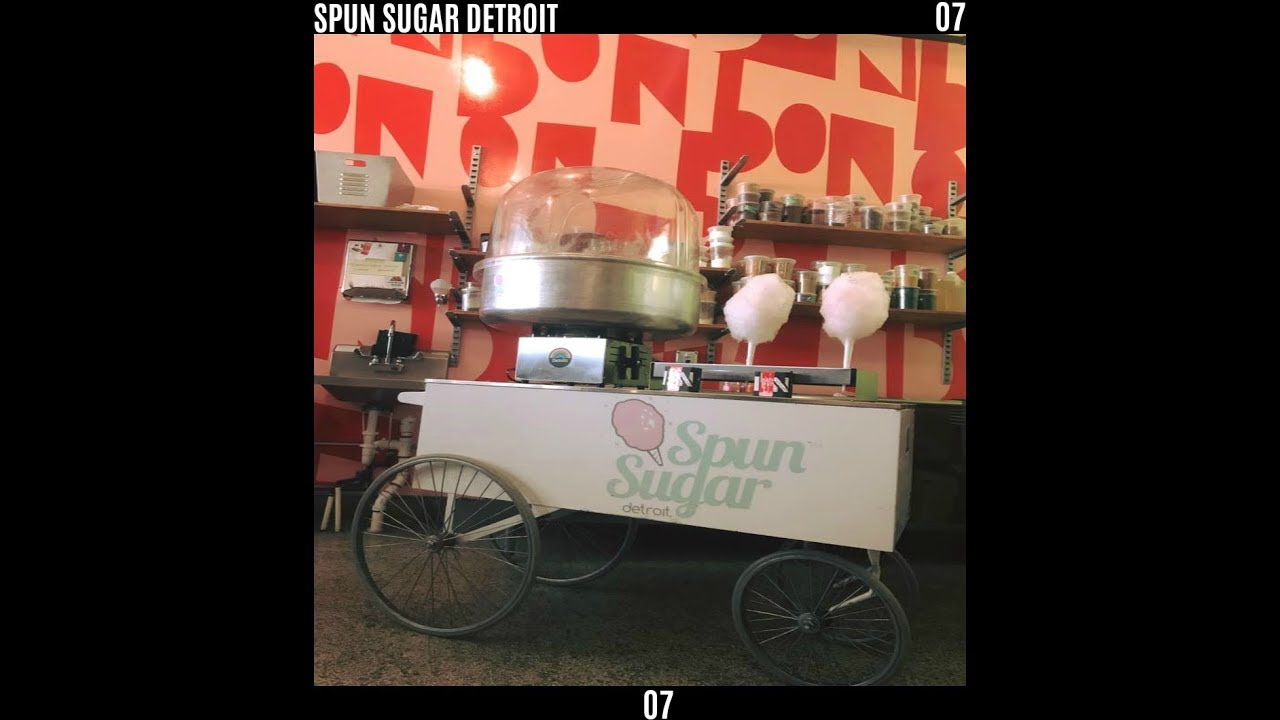 Spun Sugar Detroit gourmet cotton candy
