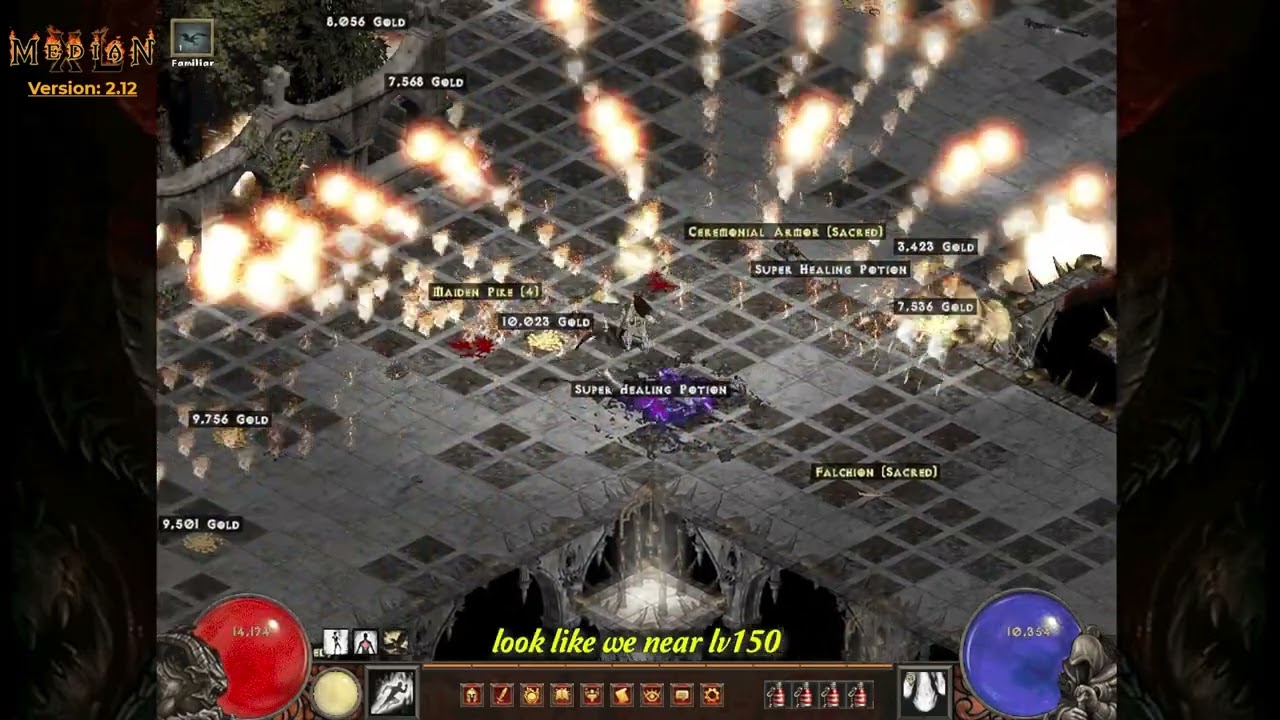 [D2 Mxl] - Fire sorc #80 - Reach lv150 - series end