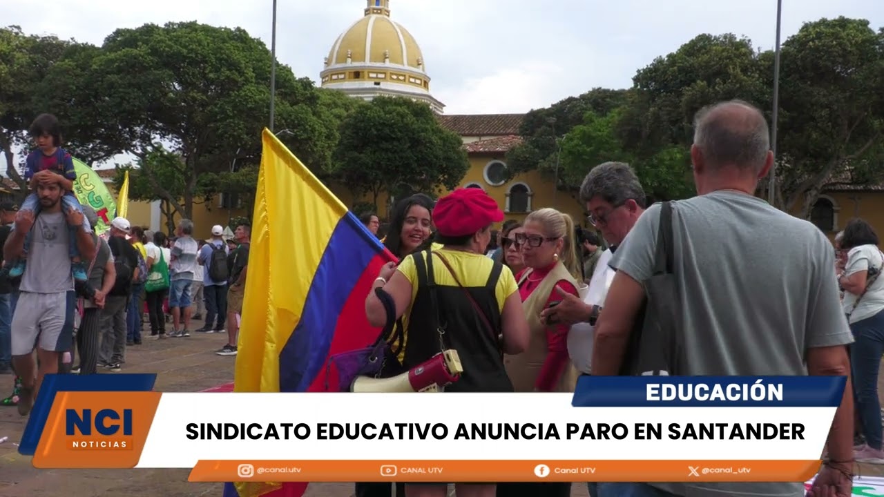 SINDICATO EDUCATIVO ANUNCIA PARO EN SANTANDER
