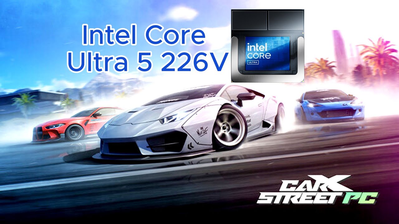 CarX Street on Intel Core ULTRA 5 226V | Acer Swift 14 AI