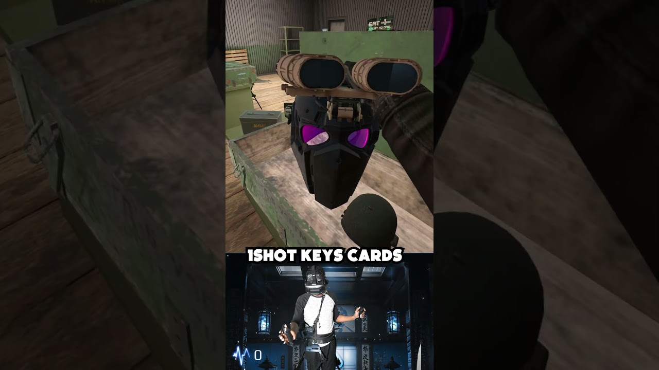 1SHOT KEY CARD IN TABOR!  #vrgaming #escapefromtarkov #ghostsoftabor