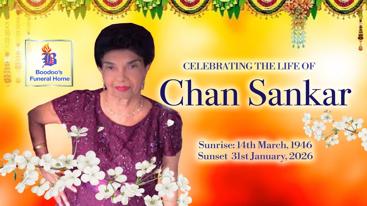 In Loving Memory Of CHAN SANKAR