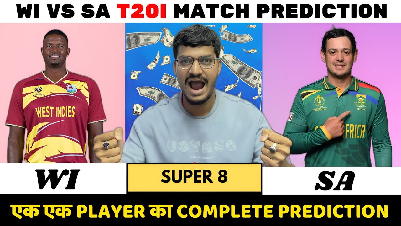 WI vs SA Dream11 Prediction | WI vs SA Dream11 | West Indies vs South Africa T20 Match