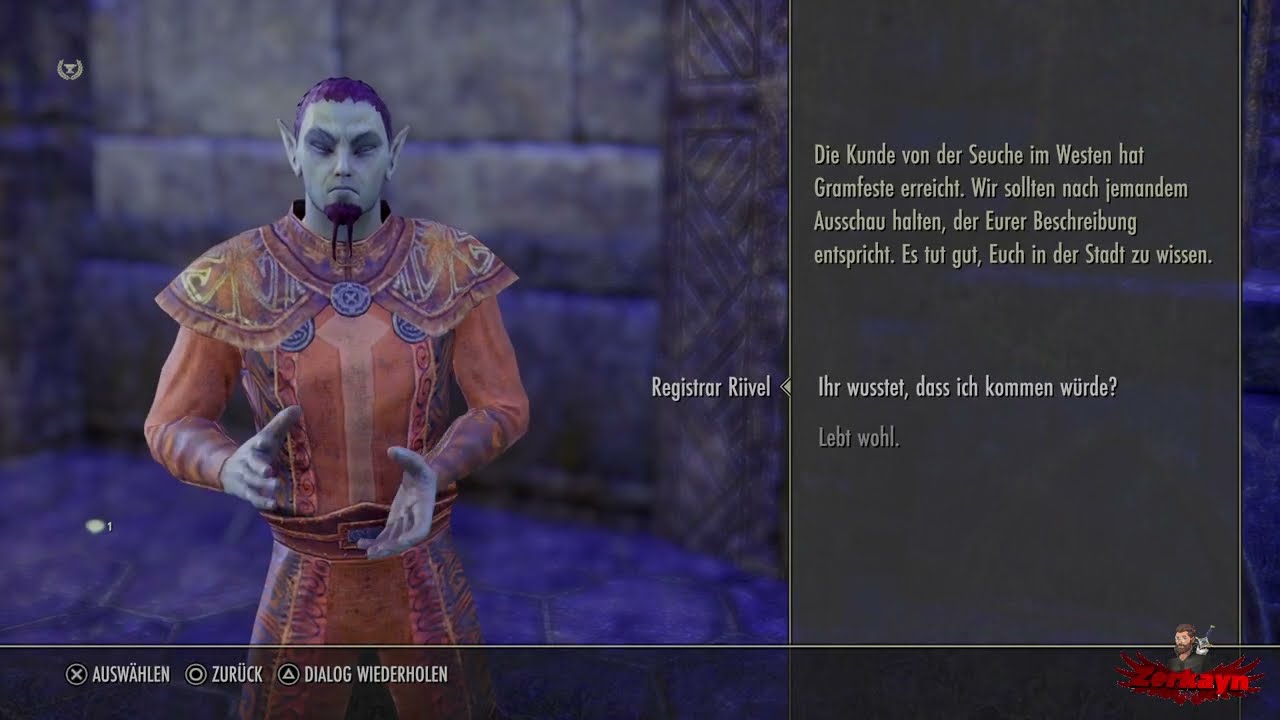 ESO Part 109: Eine Nachricht für Gramfeste & ein erwiesener Dienst