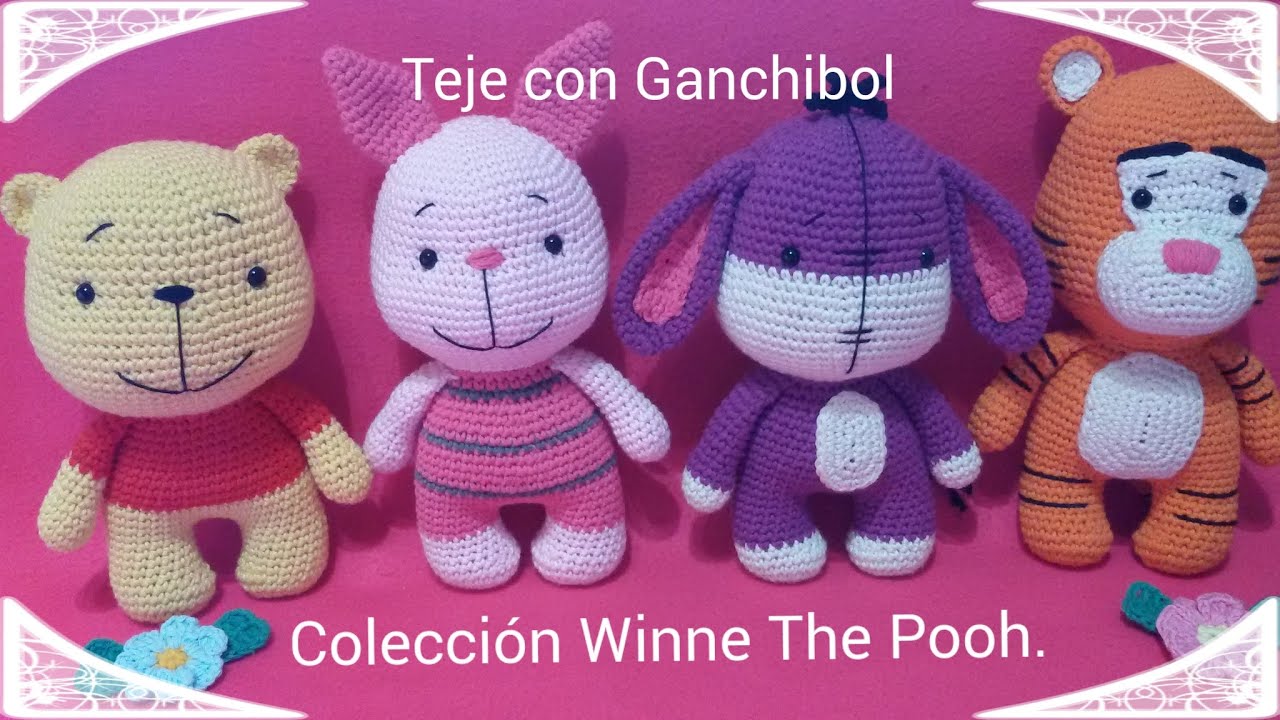 Winne the Pooh // Teje con GanchiBol // Tutorial paso a paso amigurumi