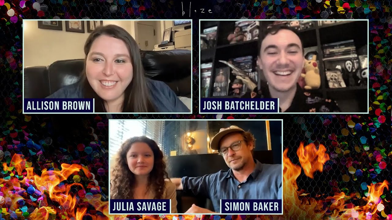 Blaze: Exclusive Interview with Simon Baker and Julia Savage