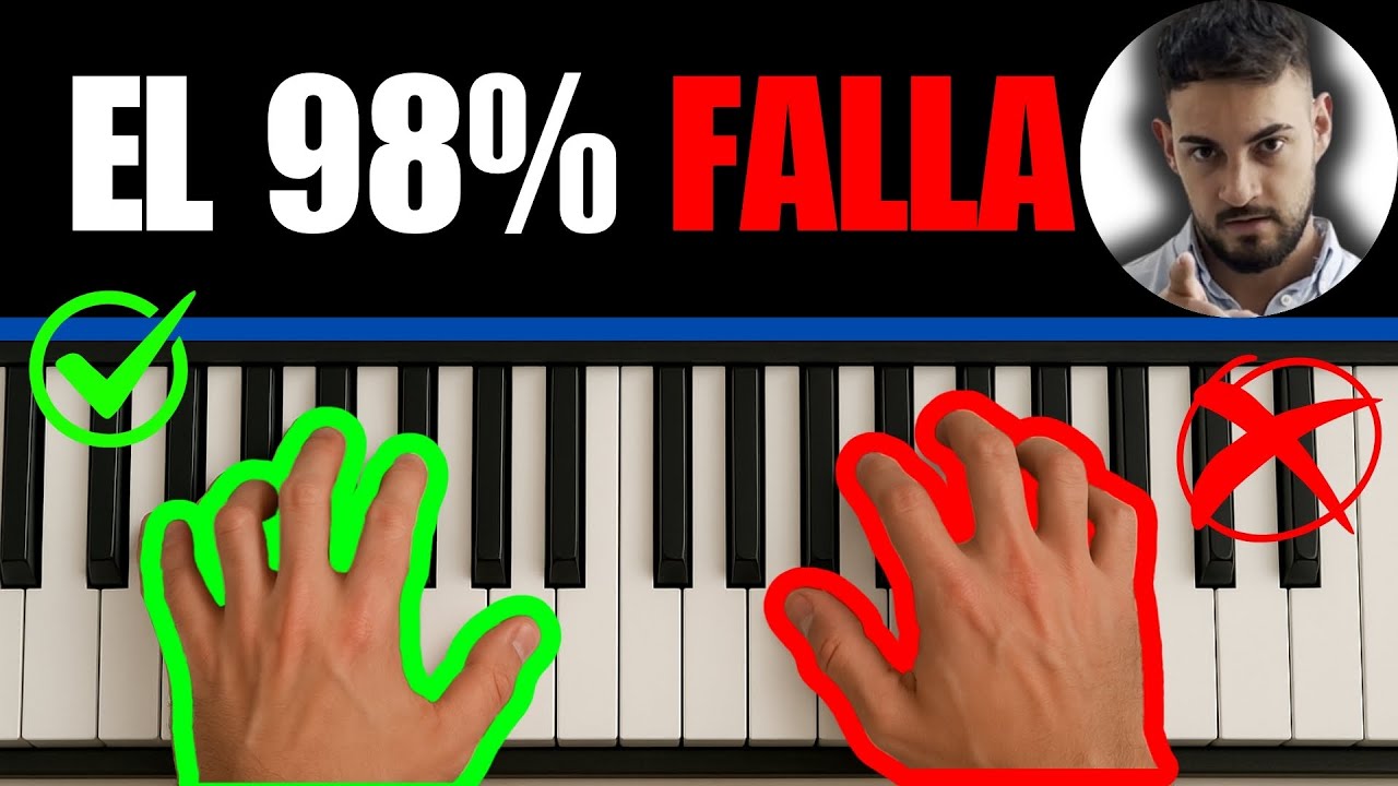 Si eres PIANISTA AUTODIDACTA, evita estos 5 ERRORES