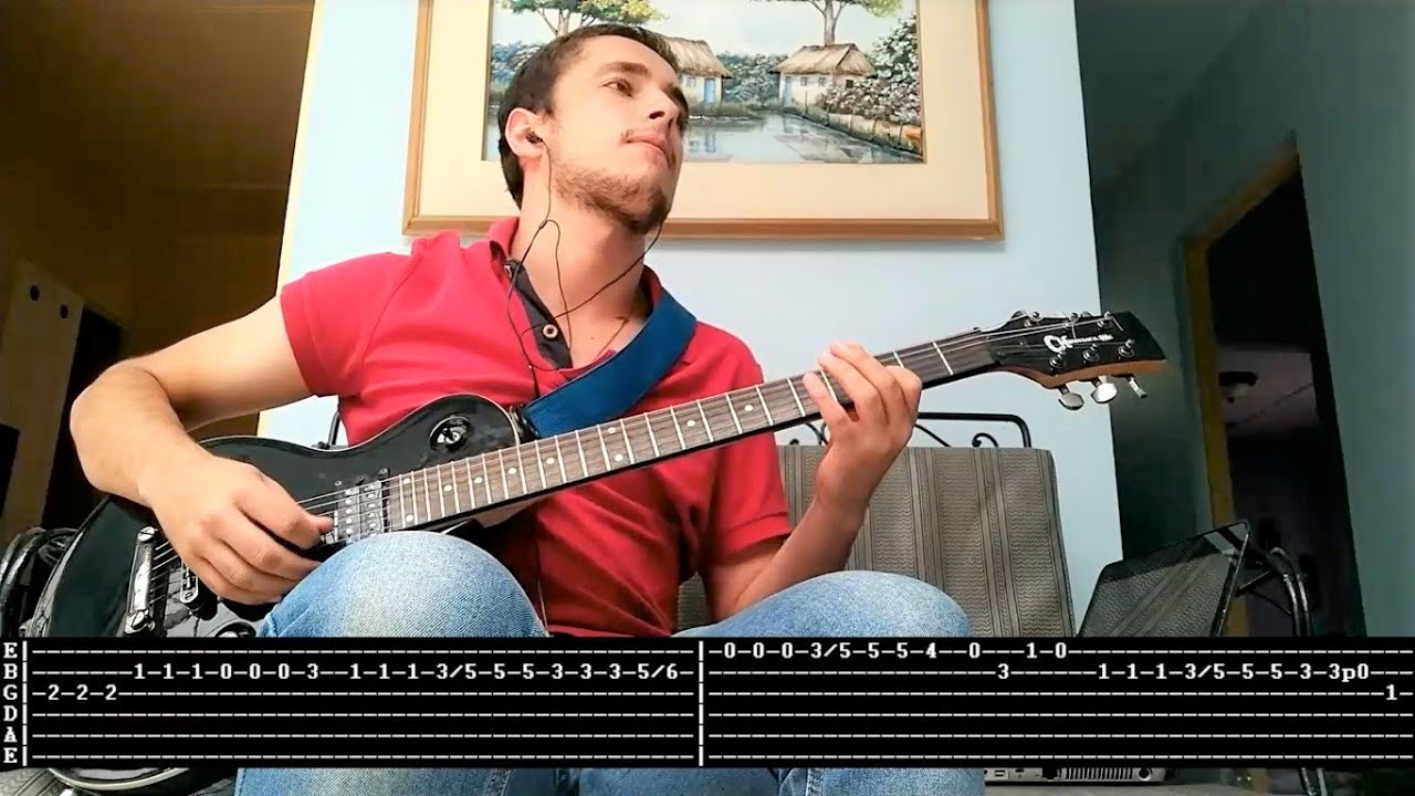 El ventarron - Afrosound - Tutorial -  Guitarra - Cover - Como tocar
