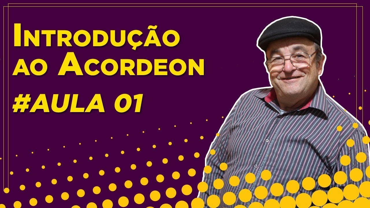 Introdução ao Acordeon - Aula #1 | Professor Algacir Portela