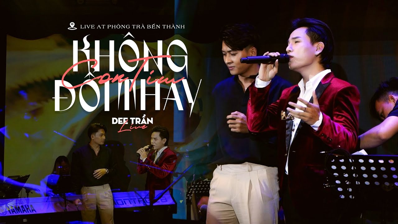 CON TIM KH&Ocirc;NG ĐỔI THAY - DEE TRẦN ft TRUNG T&Iacute;N live at PT Bến Th&agrave;nh - Rượu n&agrave;o d&agrave;nh cho người say...