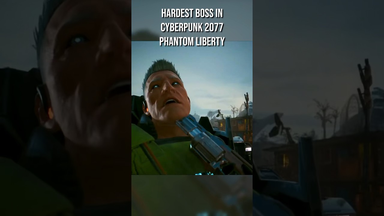 Самый сложный босс в Cybepunk 2077 Phantom Liberty... или нет... #cyberpunk2077
