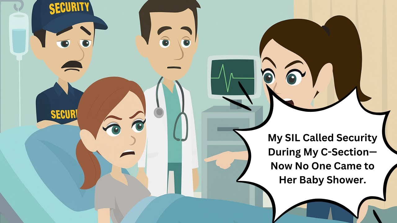 My SIL Called Security During My C-Section—Now No One Came to Her Baby Shower.