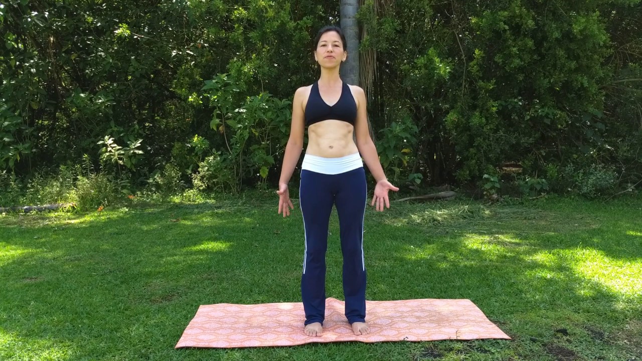 Postura da Montanha do Yoga (Tadasana)