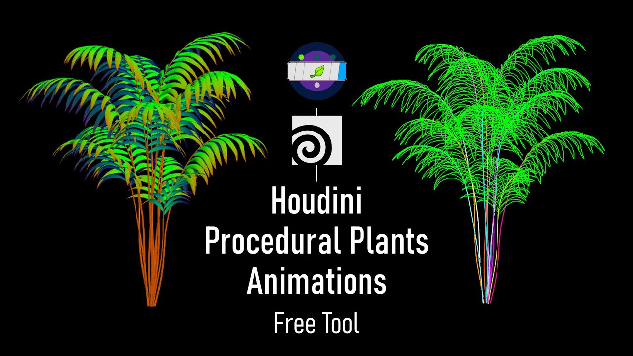 Animate Plants Procedurally with this Free Houdini Tool