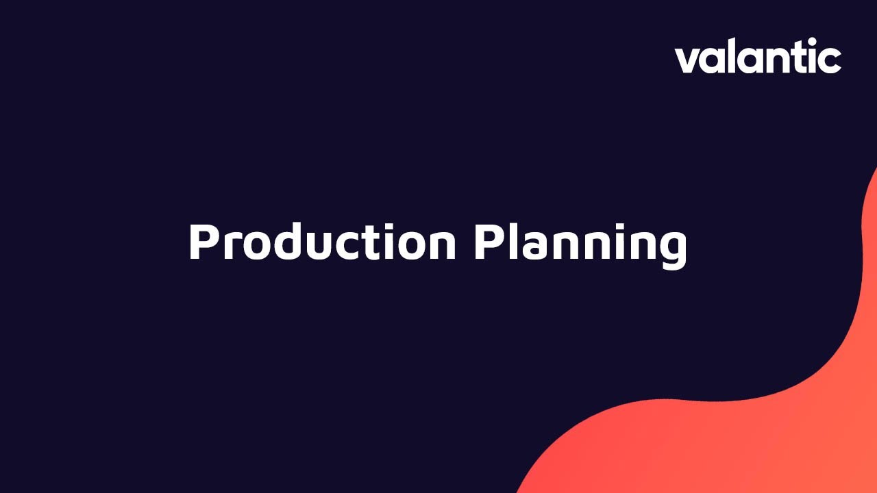 Supply Chain Insights in Anaplan - Production Planning