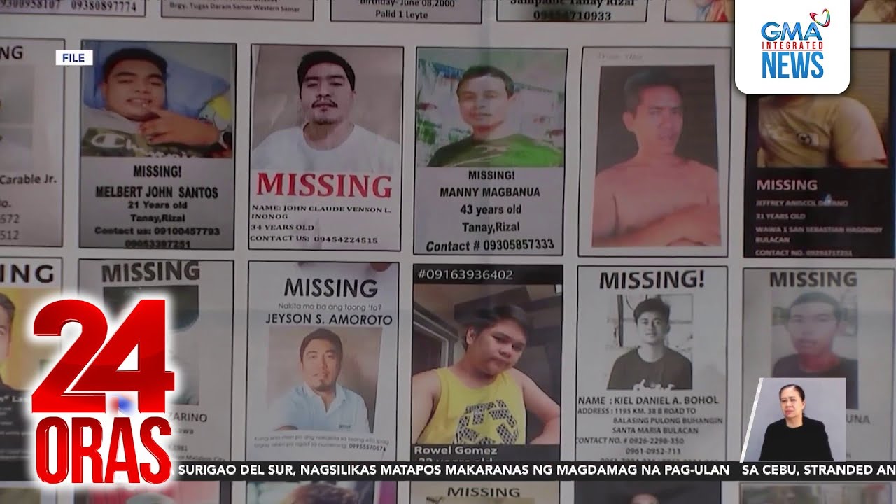 Relatives of 'missing sabungeros' doubtful of Atong Ang search | 24 Oras